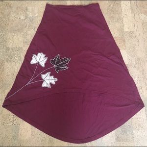 Synergy Organic High Low skirt